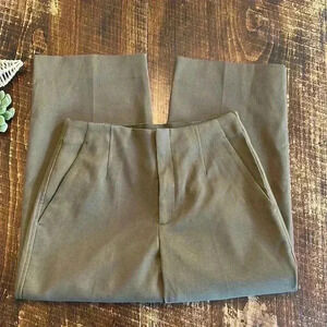 Banana Republic | Cotton Blend Wide Leg Crop Pants, NWT